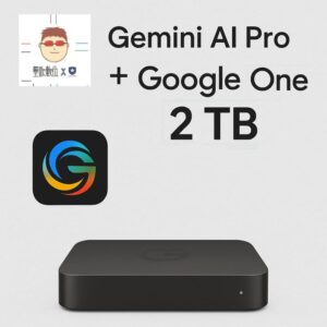 里歐數位ｘ數位代購｜Google Gemini AI Pro + Google One 2TB